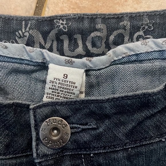 Mudd Y2K 5 pocket Skinny Jeans juniors size 9 - Picture 3 of 10